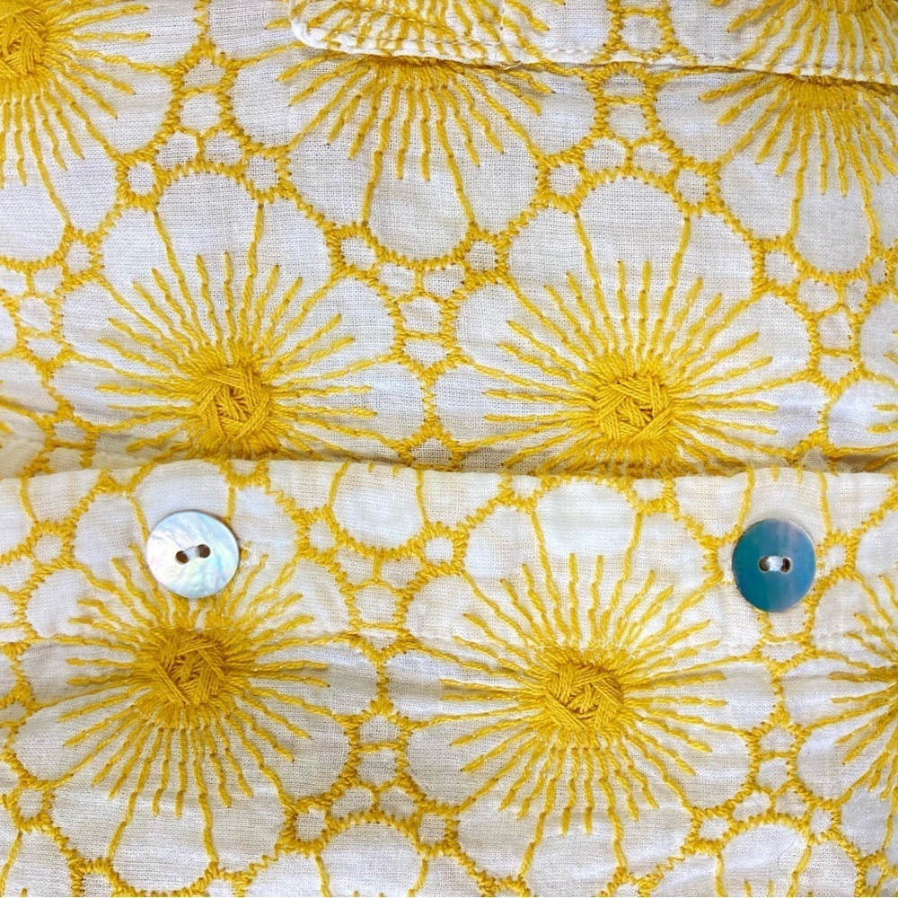 J. Jill Embroidered Button Down Shirt - Picture 10 of 10